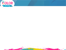 Tablet Screenshot of colorholiday.com